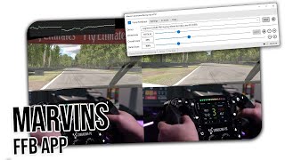 iRacing FFB - Side-By-Side Comparison | Marvin's Awesome iRacing App (MAIRA) vs. Original FFB