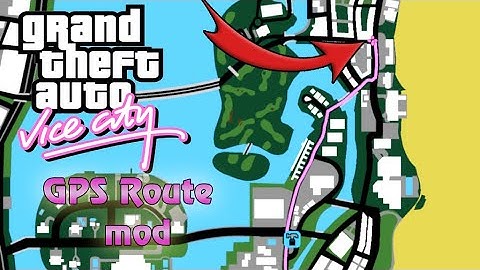 How to install GPS Route Line mod for GTA Vice City