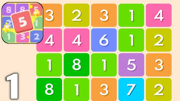 Number Merge - Gameplay Walkthrough Part 1 (Android & iOS)