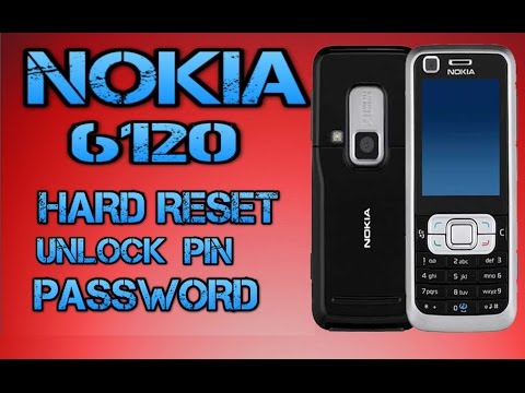 NOKIA 6120 HARD RESET/UNLOCK PIC PASSWORD