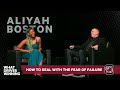 How to Deal With the Fear of Failure | Aliyah Boston