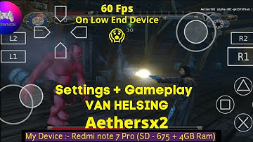 VAN HELSING | AETHER SX2 GAMEPLAY | New PS2 Emulator Aether Sx2 #aethersx2 #gameplay