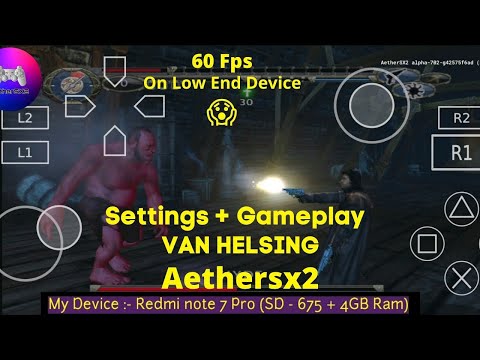 VAN HELSING AETHER SX2 GAMEPLAY New PS2 Emulator Aether Sx2 Aethersx2 Gameplay 