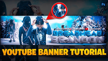 Photoshop Tutorial: How To Make FIRE YouTube Banner! Best YouTube Banner Tutorial! In-Depth Tutorial