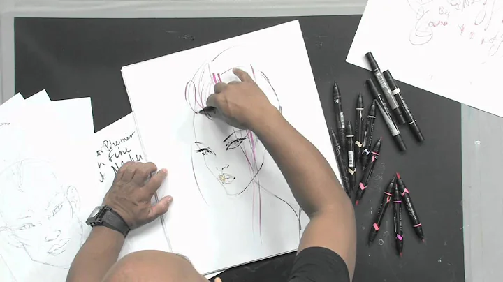 NEW Brush|Fine Art Marker Tutorial with Steven Bro...