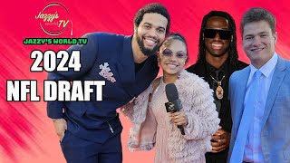 Jazzy takes over the NFL Draft 2024 with Caleb Williams, Marvin Harrison Jr., Drake Maye, much more