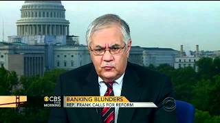 Frank on partisan differences and banking reform
