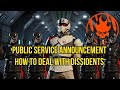 PSA - How To Safely Dispatch A Dissident