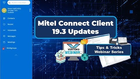 Mitel Connect 19.3 Client update