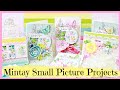 DIY Card Making Tutorial and 35 + Ideas for using Mintay 6x6 Paper Pad Mini Pictures