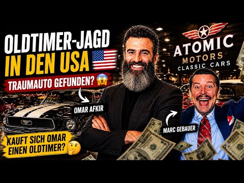 Is Omar buying a classic car now? 😳 | Visiting Atomic Motors in Nevada 🇺🇸