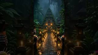 🌙 Midnight Emerald Shrine Rain for Deep Focus