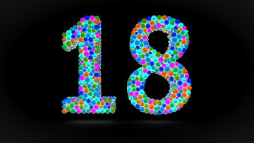 Learn Number 18 on 3d Color Balls | Sparta Color Inversion Effects (sponsored by preview2effects)