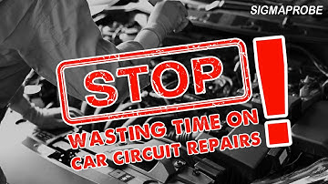 A New Generation of Automotive Circuit Tester—SIGMAPROBE