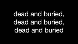 A day to remember dead and buried