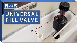 Universal Fill Valve Replacement | Repair and Replace