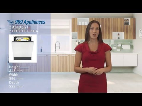 ZANUSSI ZDT21002FA Dishwasher Review