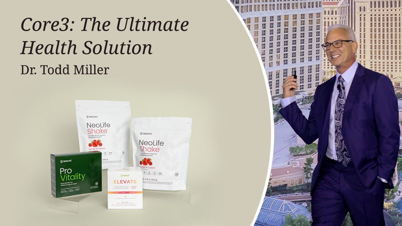 Core3 your ultimate health solution dr todd miller impact summit