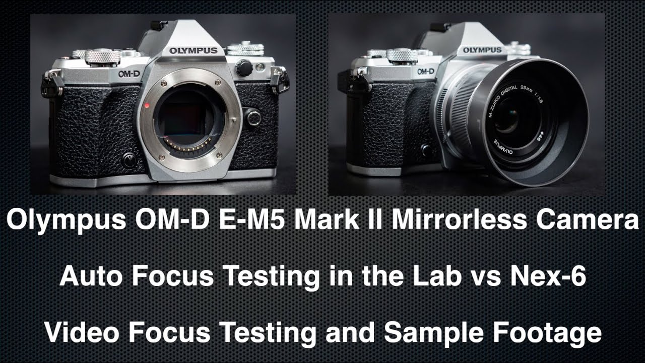 Om D Em 5 Mark Ii Auto Focus Testing In Lab And Video Youtube