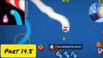 Worms Zone .io Hungry Snake gameplay walkthrough part 14.5 #snake #snakewormazone #games #gameplay