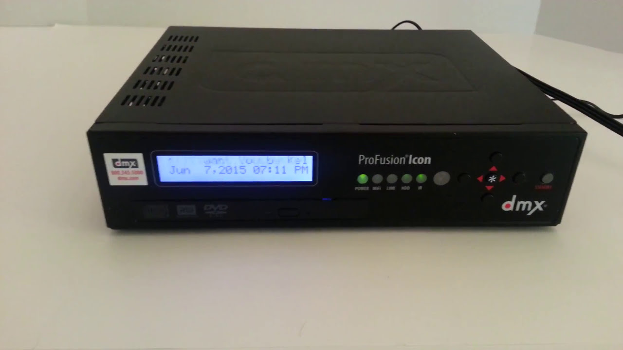 DMX Profusion Icon Model 2010 Commercial Media Player Tested playing