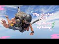 My daring birthday bucket list | I jumped out of a plane &amp; Zip lined