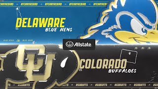 EA College Football '26 Simulations Game 70 Delaware @Colorado (9/6/25 Prediction)
