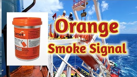 Orange Smoke Signal