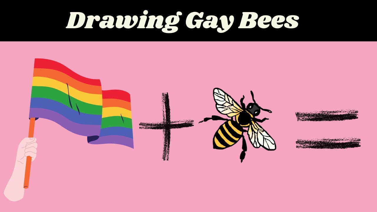 Pride Insects Turning Pride Flags Into Bees - YouTube