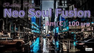 Video thumbnail of "Neo Soul Fusion ／Backing Track (Am 100 BPM)"
