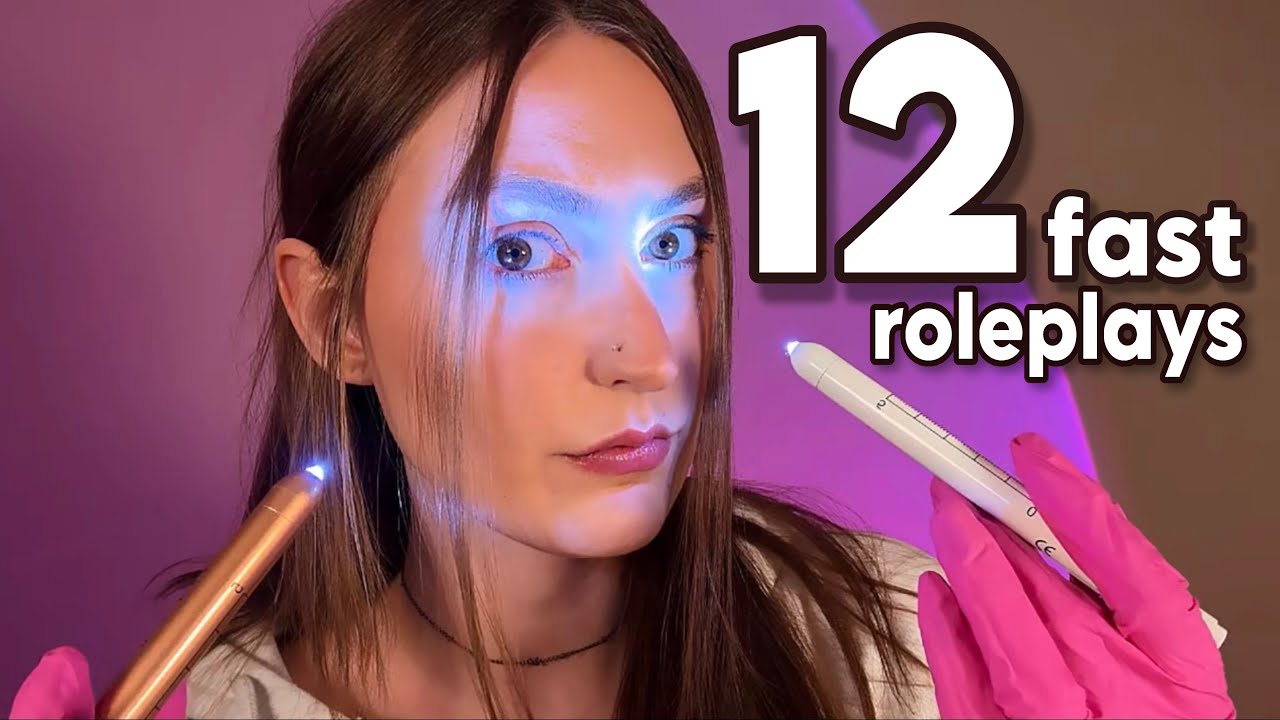 ASMR-спидран: 12 ролевых игр за 12 минут 💨