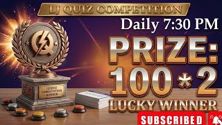 LJ QUIZ COMPETITION 15-05-2026