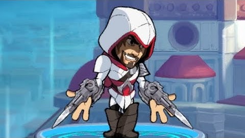 Brawlhalla Mobile - Gameplay playThrough part 7 new update 2022 Assassin creed (IOS Android)