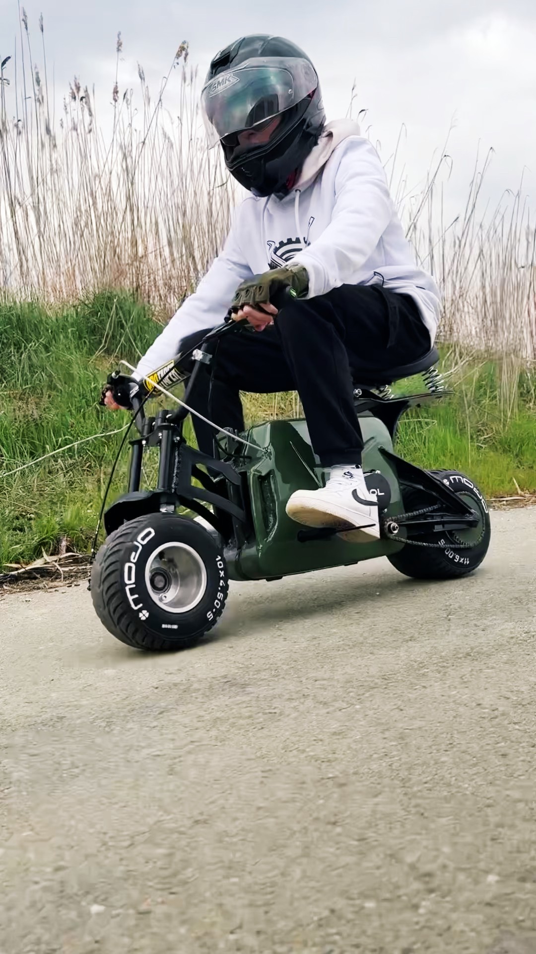 INSANE Military 50cc Jerry Can Motorcycle !? #jerrycan #military
