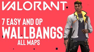 Valorant Wallbang Spots that are UNFAIR! (All Maps)
