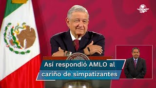 “Amor con amor se paga”; AMLO agradece serenatas por cumpleaños 67