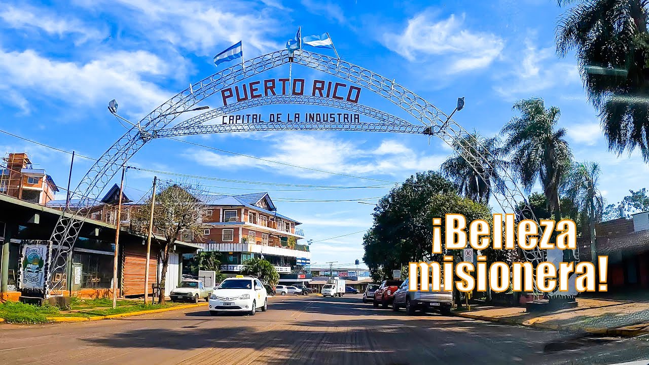 Puerto Rico, Misiones, otra magnífica perla junto al Paraná. YouTube