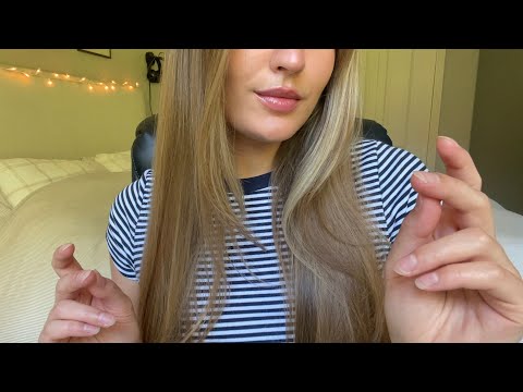 ASMR | soft spoken rambles, hand sounds, & finger snapping “pay attention” | Alex's CV