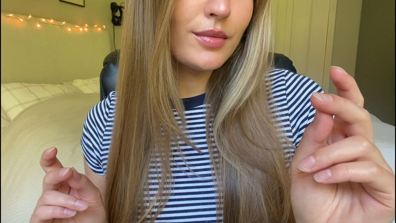 ASMR | soft spoken rambles, hand sounds, & finger snapping “pay attention” | Alex's CV