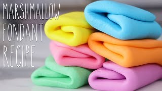 How To Make Marshmallow Fondant - Baking Basics