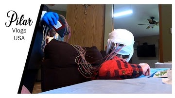 PREPARING FOR AN EEG TEST AT HOME PART 2 | AUTISM