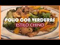 RECETA FÁCIL - Aprende a preparar pollo estilo CHINO👈 #pollo #polloconverduras #recetafacil #receta