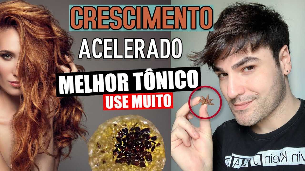 RECEITA CASEIRA PARA O CABELO CRESCER MAIS RÁPIDO | TÔNICO DE ANÍS ESTRELADO | CRESCE MUITO MESMO