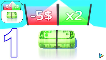 Money Rush - Gameplay Part 1 All Levels 1-12 Noob vs Pro vs Hacker (Android, iOS)