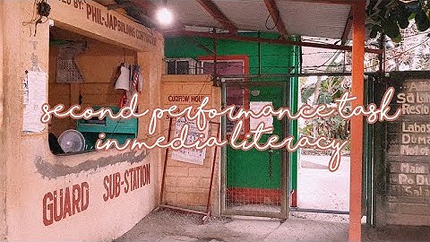 PERFORMANCE TASK #2 IN MEDIALIT - VIDEO INTERVIEW