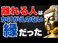 離れていった人こそがあなたの人生を輝かせる“縁”だった|ブッダの教え