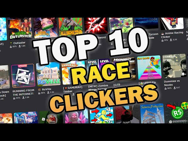 TOP 10 BEST ROBLOX CLICKER GAMES 