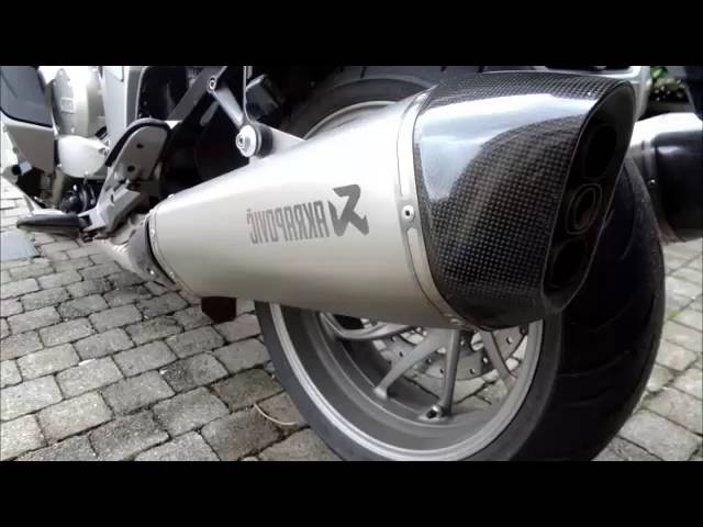 BMW K1600GT Akrapovic Exhaust sound