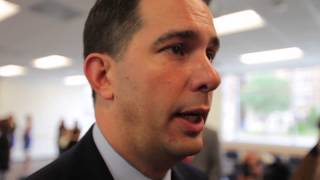 Gov. Scott Walker talks about crime in Milwaukee