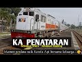 Trip KA PENATARAN dari Setasiun Waru ke Setasiun Malang || Momen perdana naik KA bersama keluarga